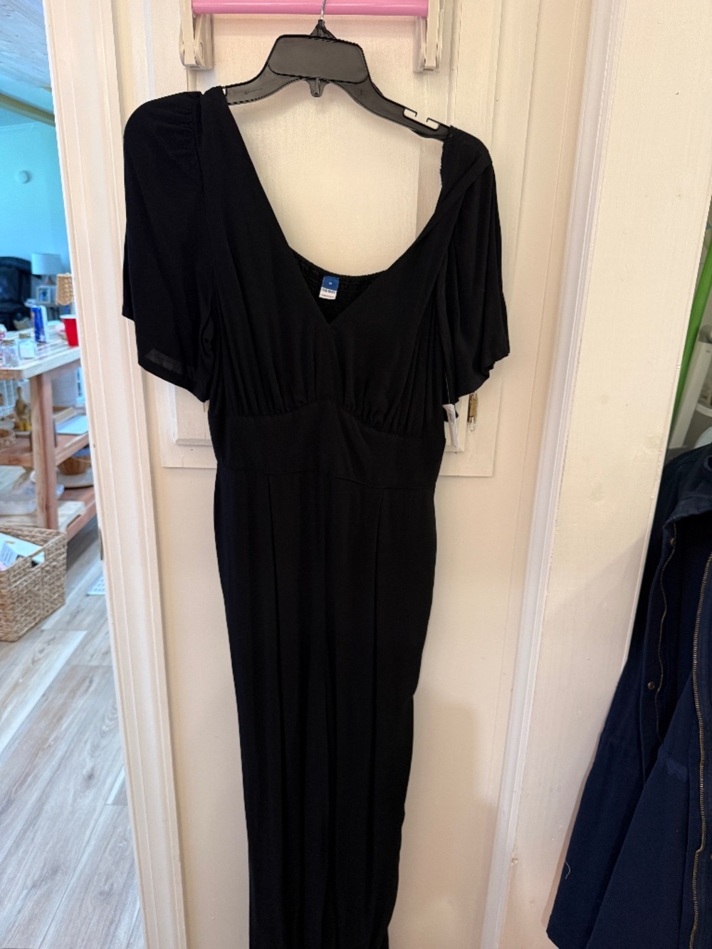 Old navy black medium jumpsuit nwt
